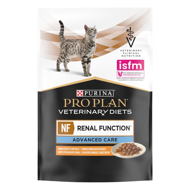 Pro Plan Vet Diets NF Renal Function Early Care - Alimento em molho para gato com doença renal - Frango