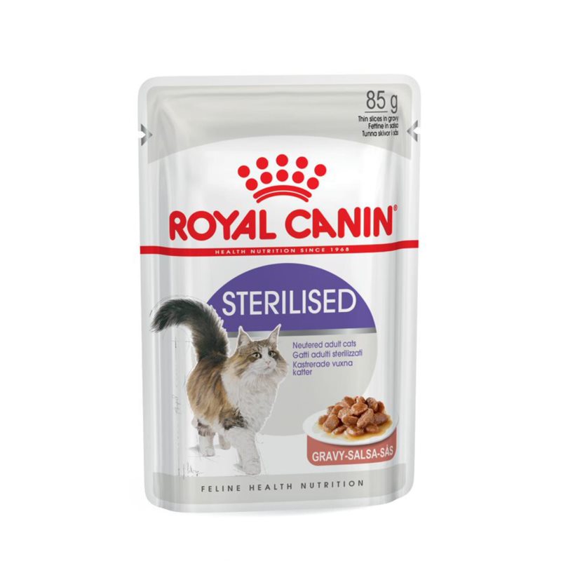 Royal Canin Sterilised Adult - Alimento em molho para gato esterilizado