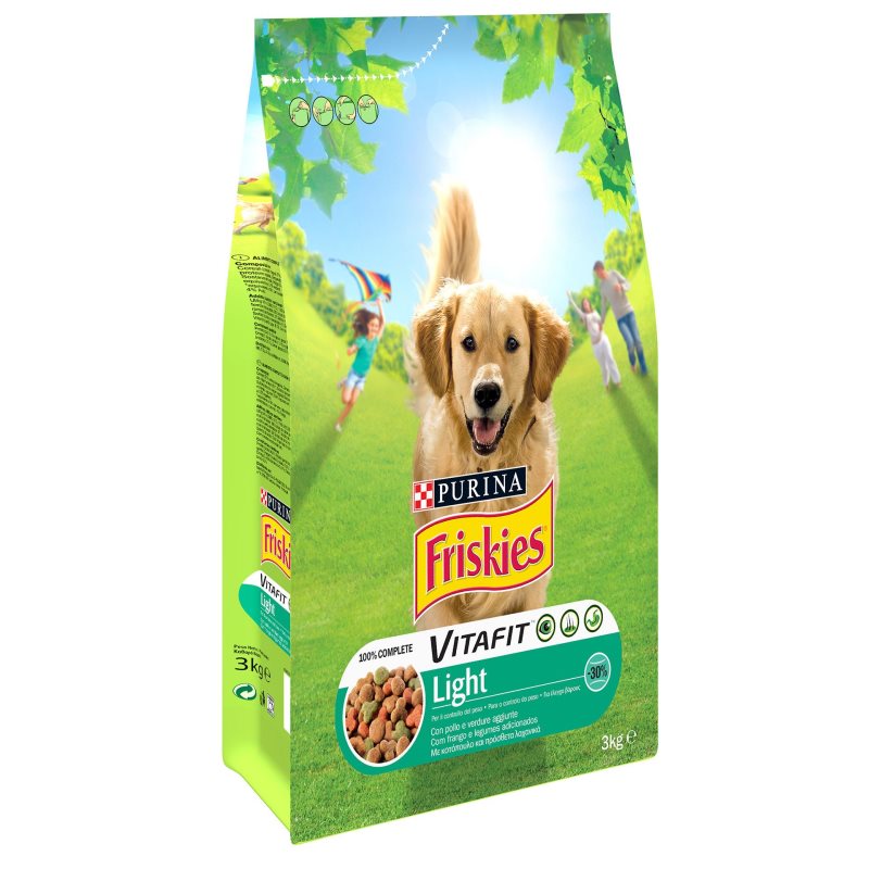 FRISKIES LIGHT - Ração para Cão - Frango