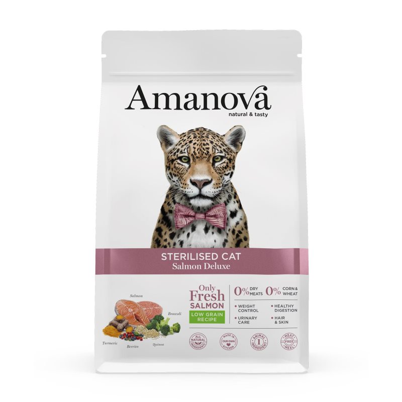 Amanova Gato Esterilizado Salmão