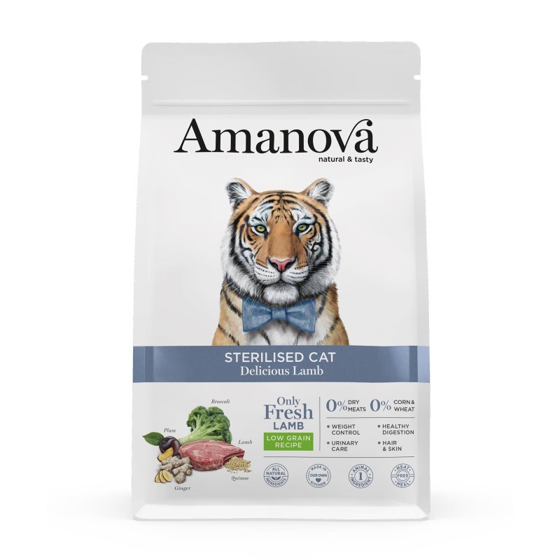 Amanova Gato Esterilizado Cordeiro