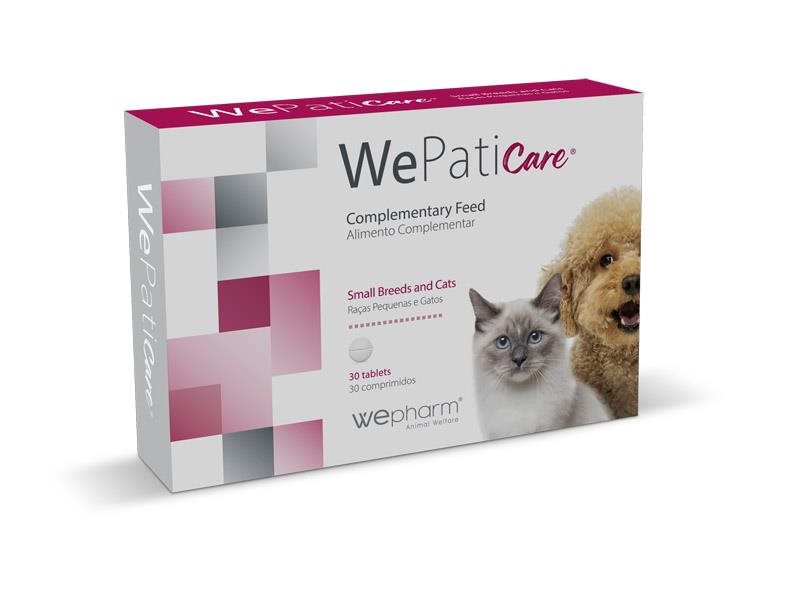 WePatiCare Raças Pequenas e Gatos - 30 comprimidos