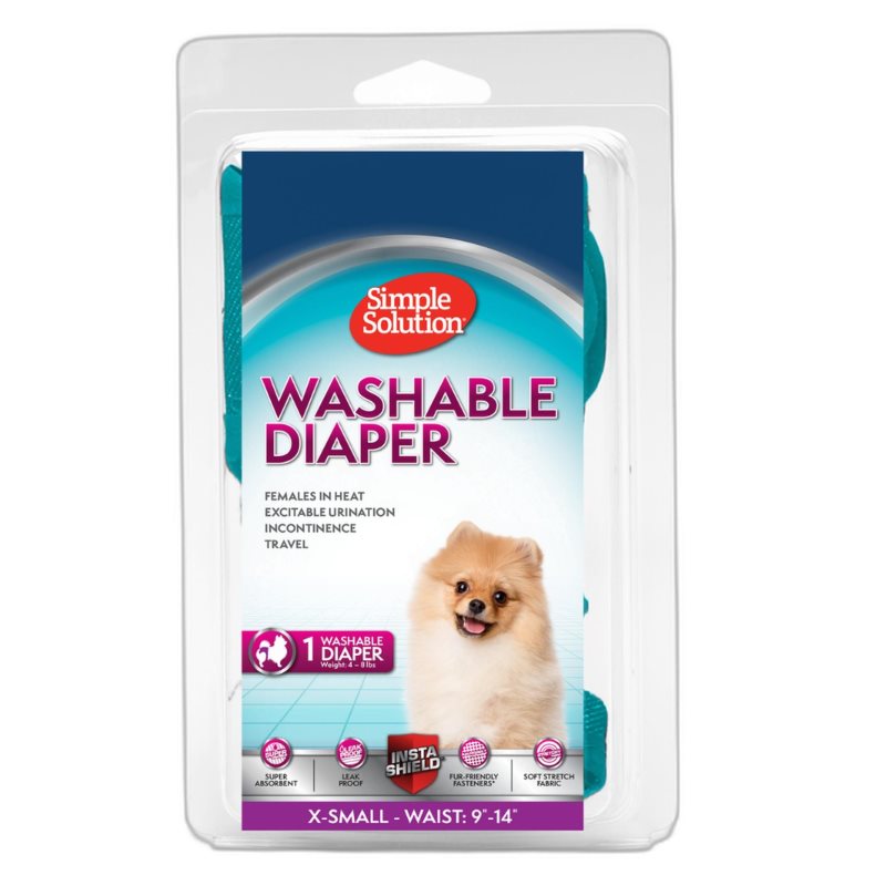 Simple Solution Cuecas Higiénicas Laváveis para Cães