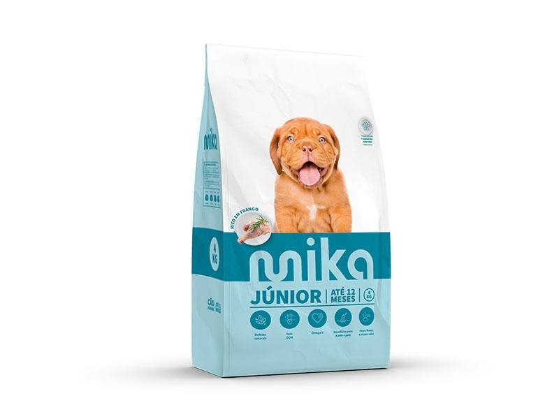 MIKA Cão Júnior – Alimento Seco para Cães Jovens