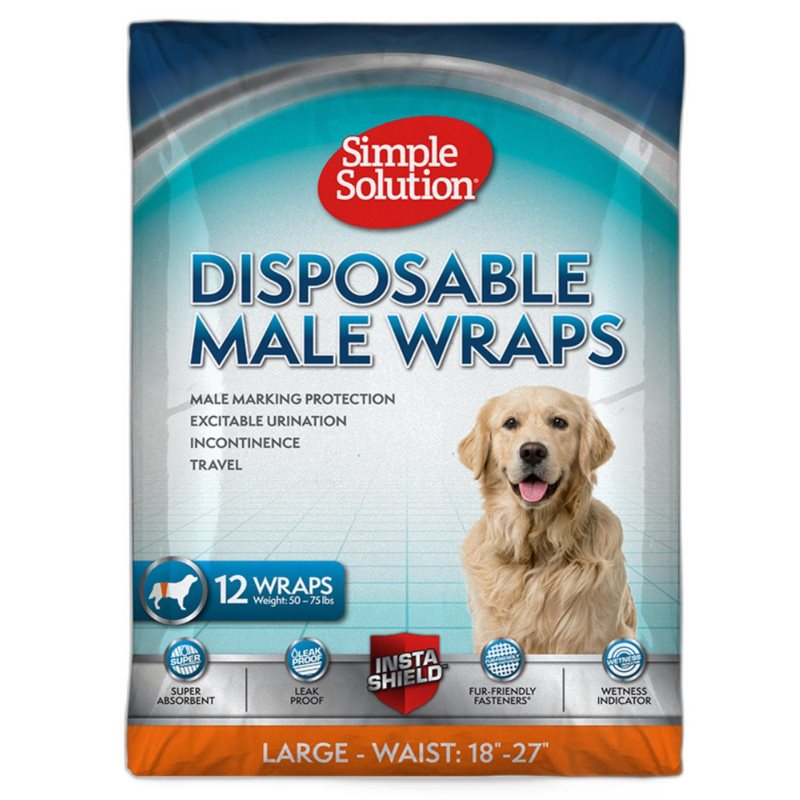 Fraldas Descartáveis Macho L 12 unidades