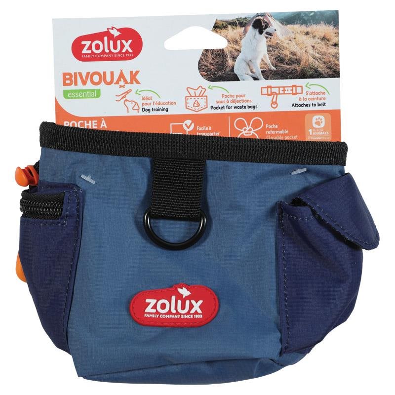 Bolsa Bivouak para Guloseimas Azul para Cães